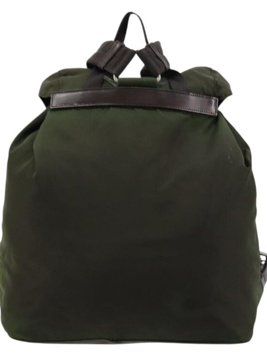 PRADA Backpack Nylon Khaki Auth bs22082 main image 6